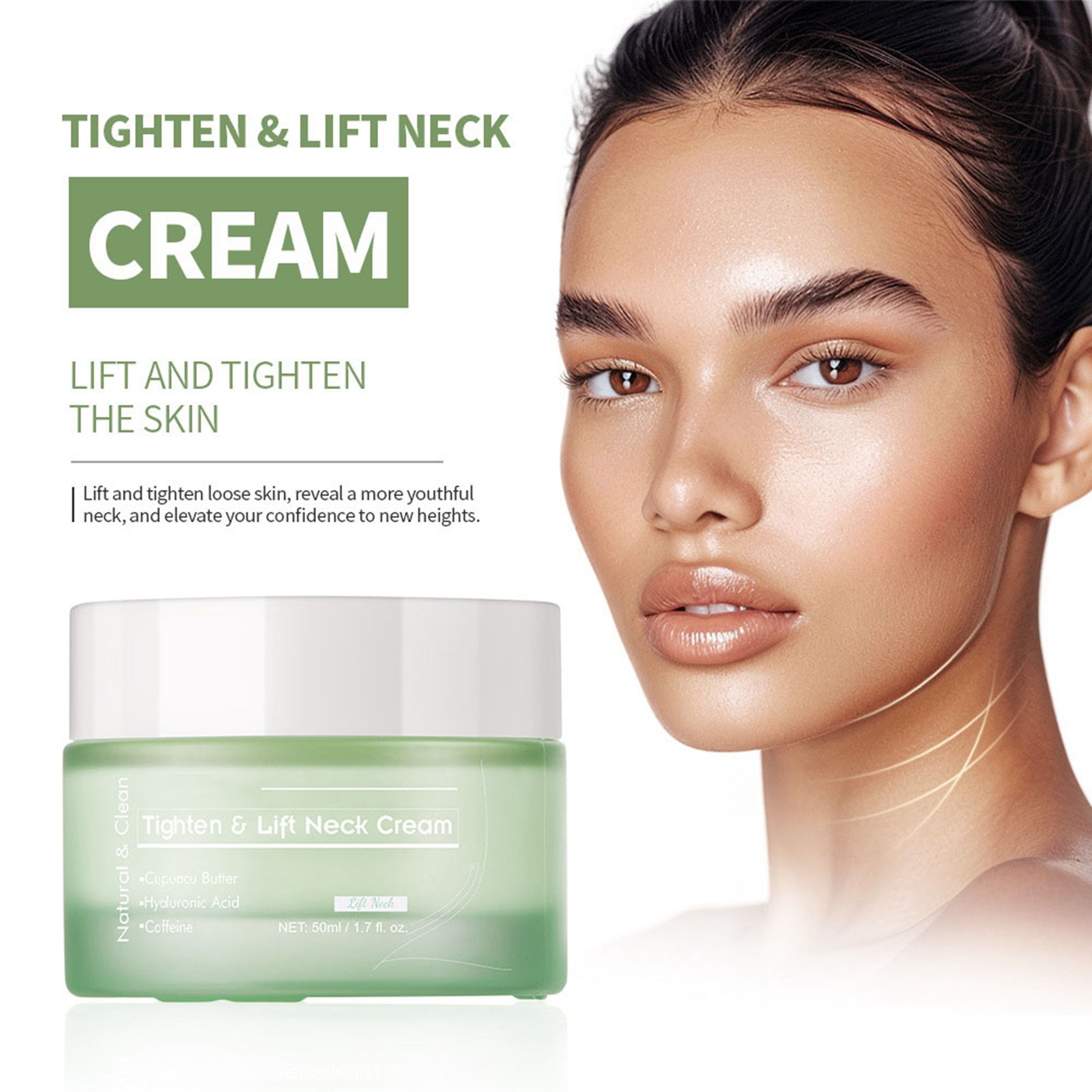 Beauty Neck Nourishes Hydrates Moisturizes Diminishes Neck Lines Neck